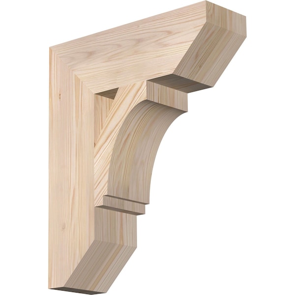 Ekena Millwork Imperial Slat Smooth Bracket, Douglas Fir, 5 1/2"W x 18"D x 22"H BKT06X18X22IMP06SDF - main